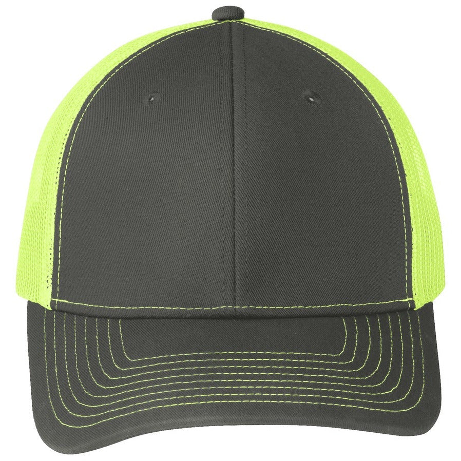 Grey Steel/ Neon Yellow