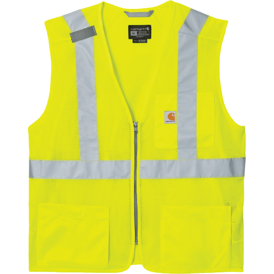 Carhartt ANSI Class 2 Mesh Zip-Front Vest