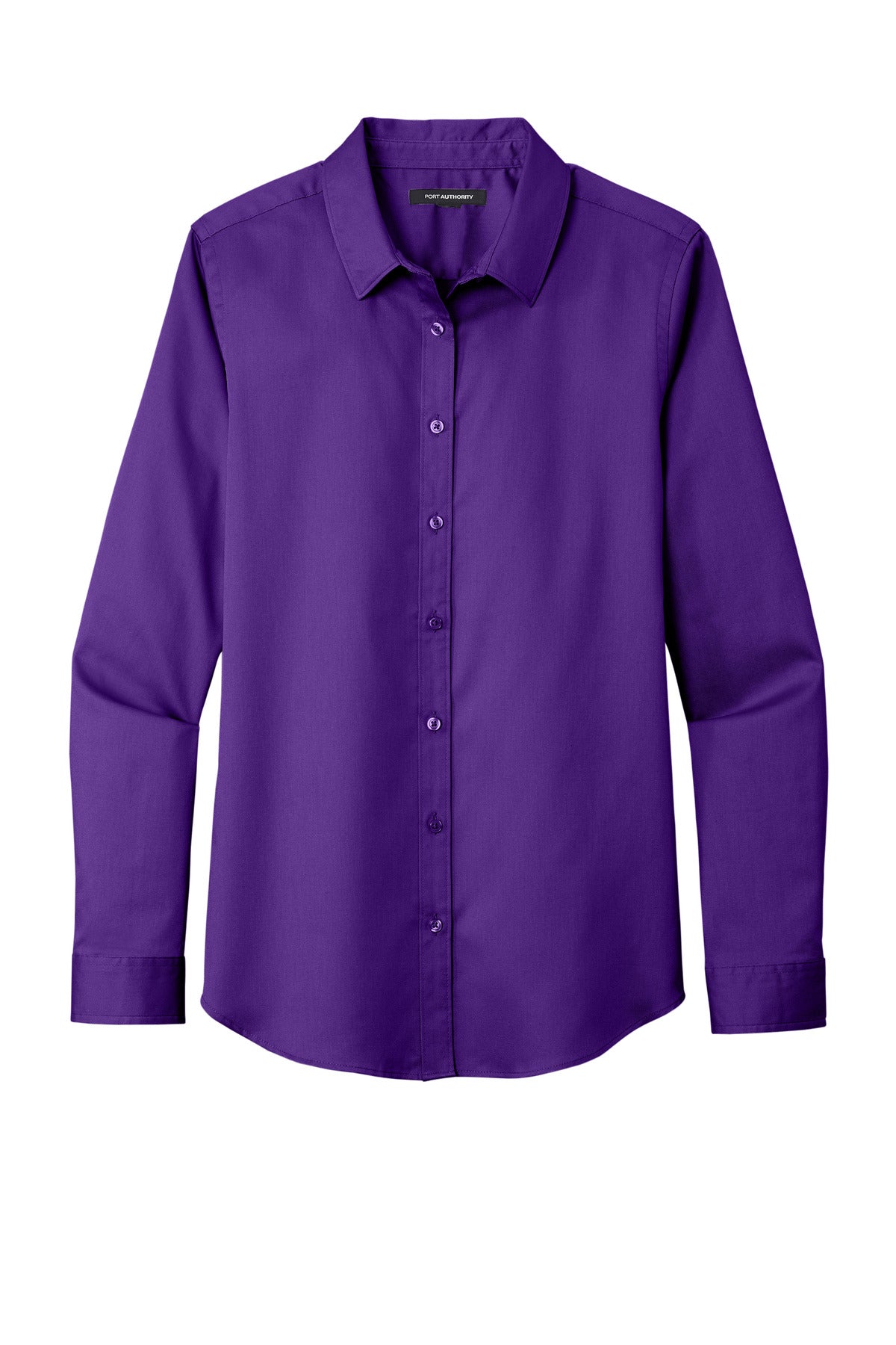 Port Authority® Ladies Long Sleeve SuperPro React®Twill Shirt