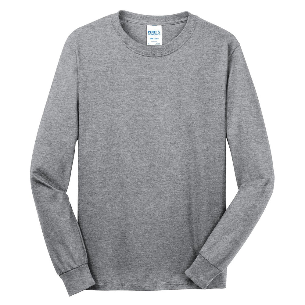 Port & Company® - Long Sleeve Core Cotton Tee