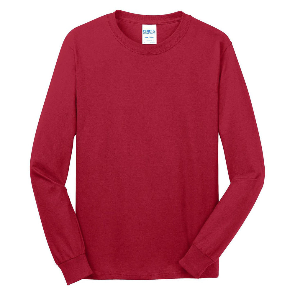 Port & Company® - Long Sleeve Core Cotton Tee