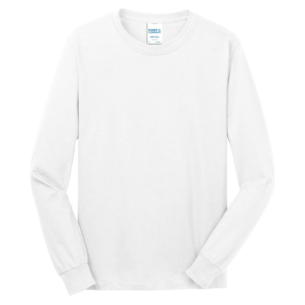 Port & Company® - Long Sleeve Core Cotton Tee