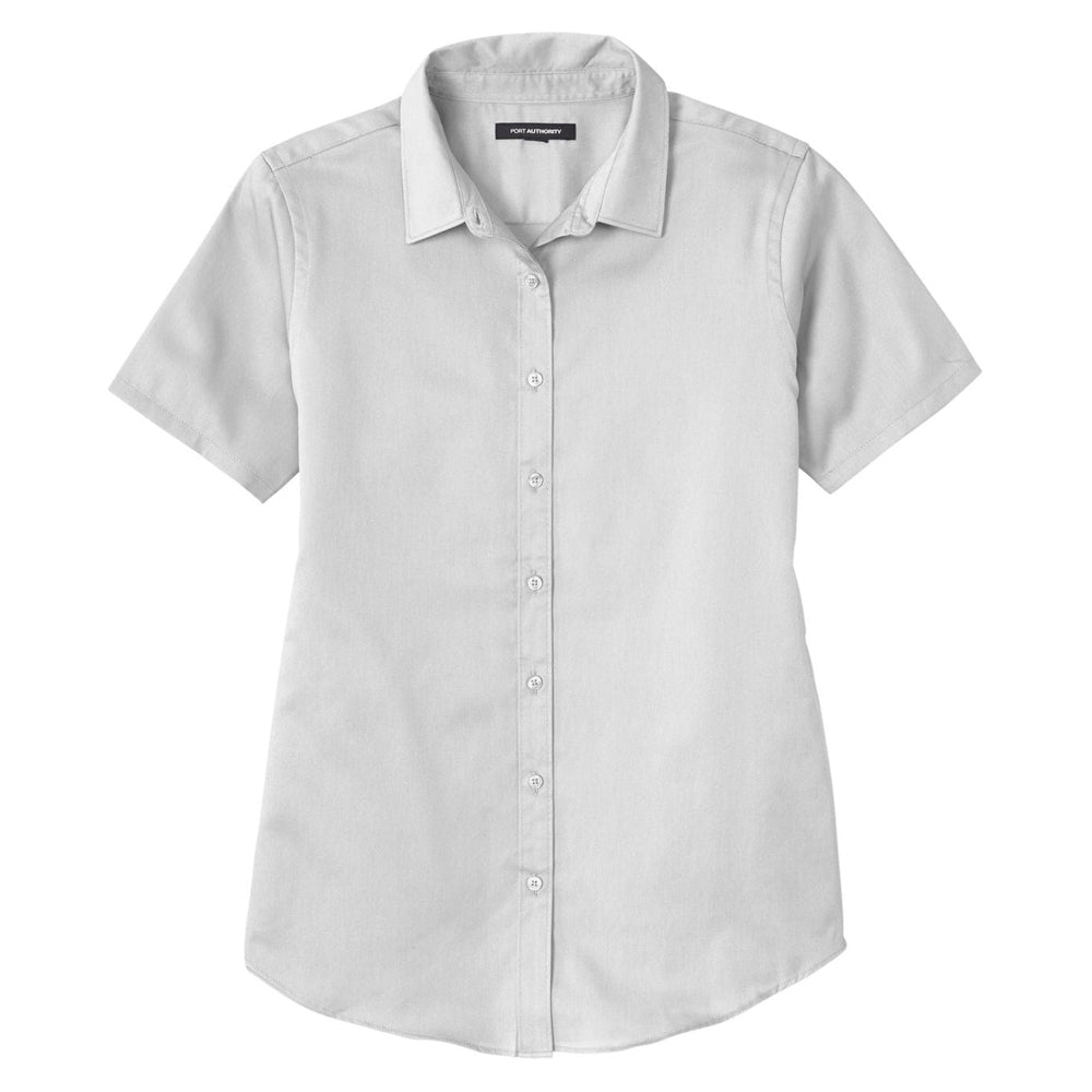 Port Authority® Ladies Short Sleeve SuperPro React®Twill Shirt