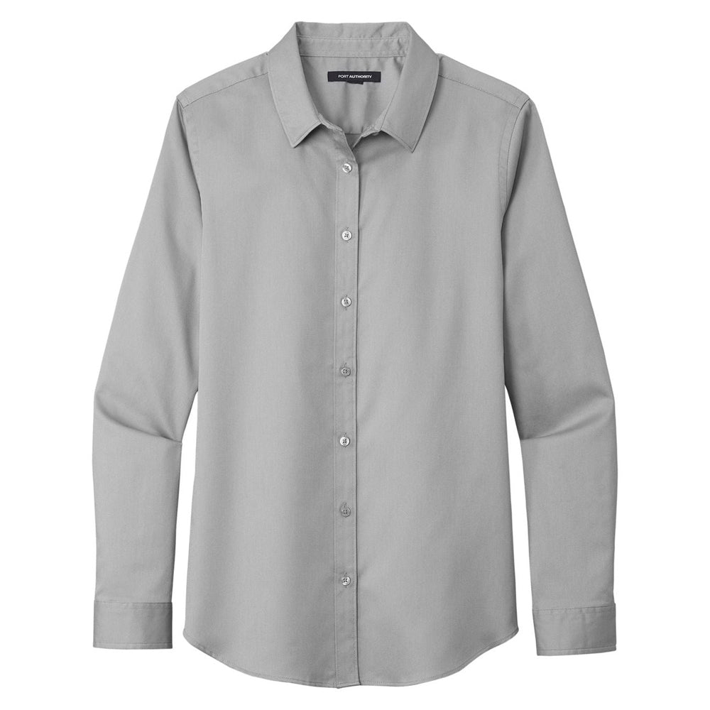 Port Authority® Ladies Long Sleeve SuperPro React®Twill Shirt