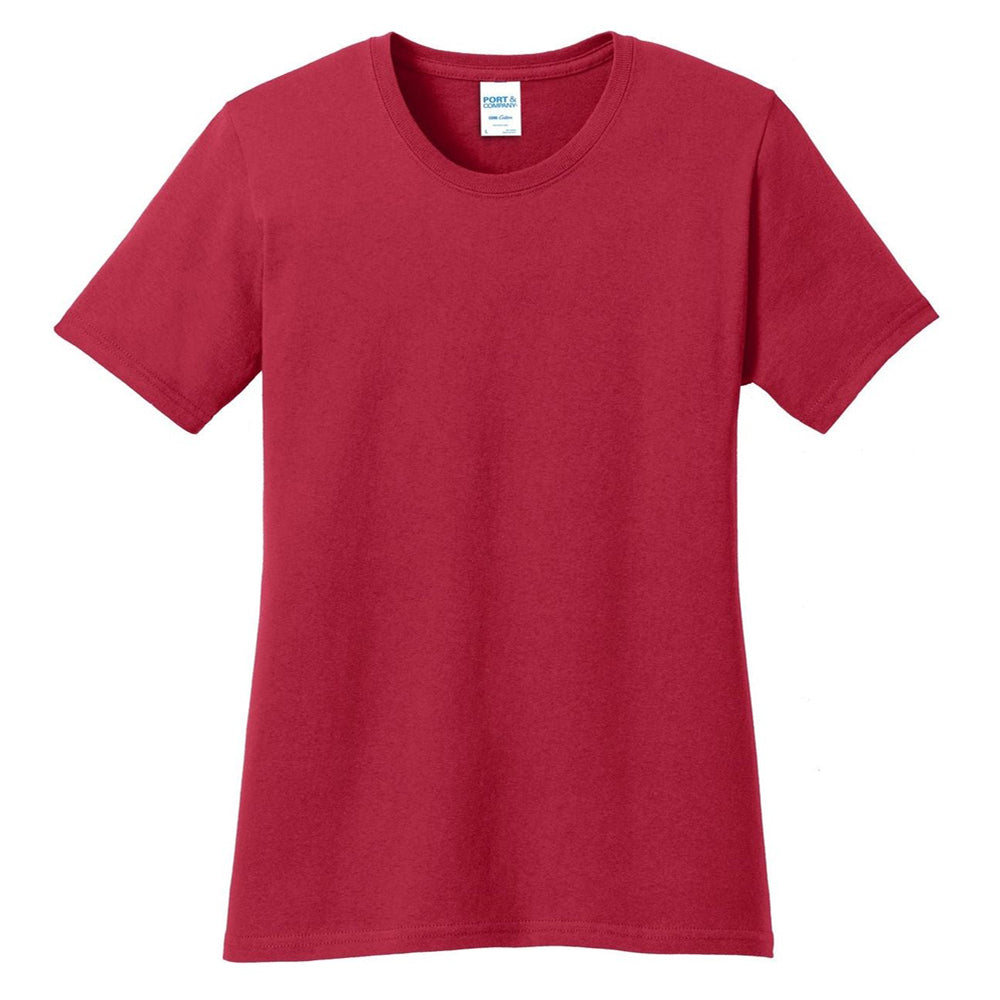 Port & Company® Ladies Core Cotton Tee