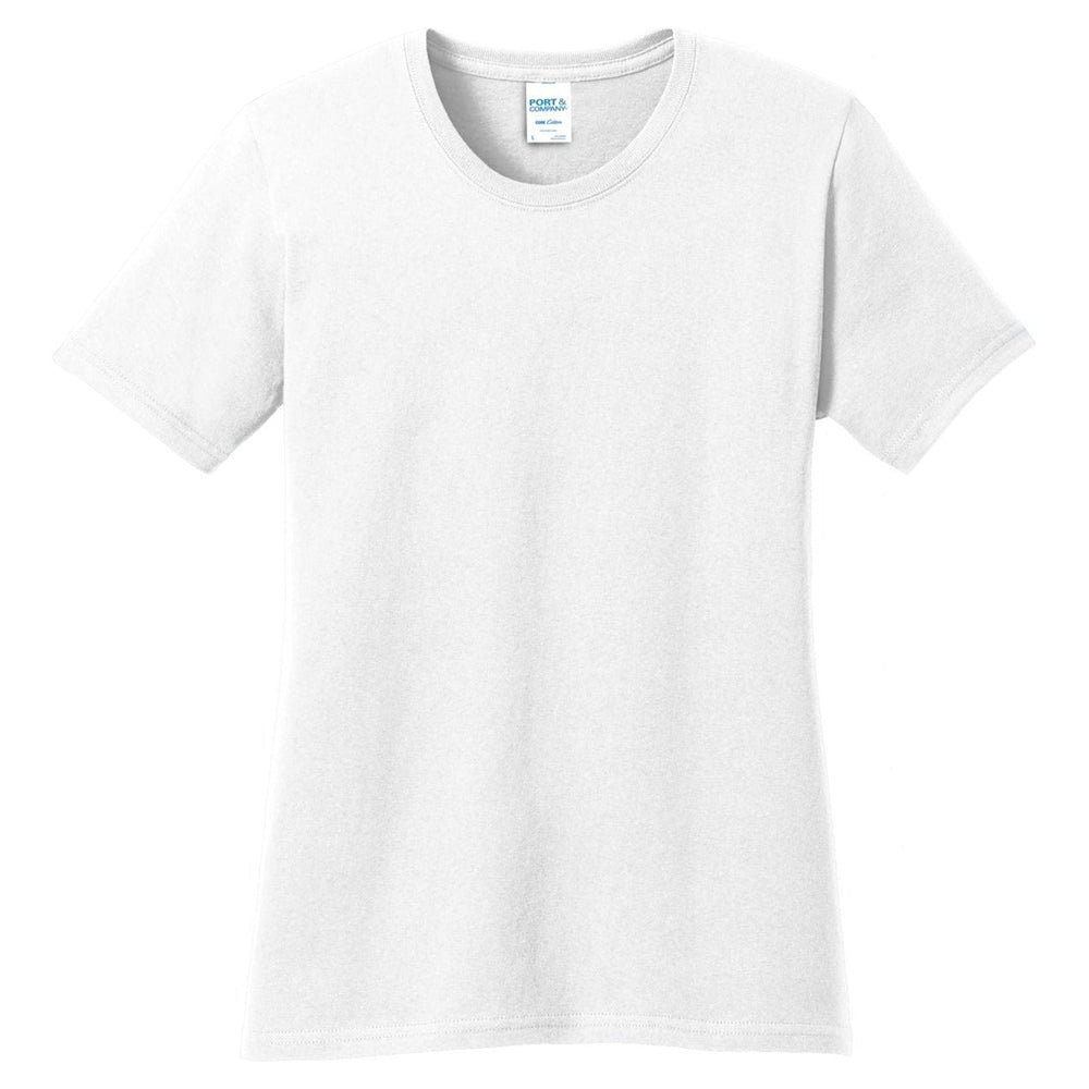 Port & Company® Ladies Core Cotton Tee