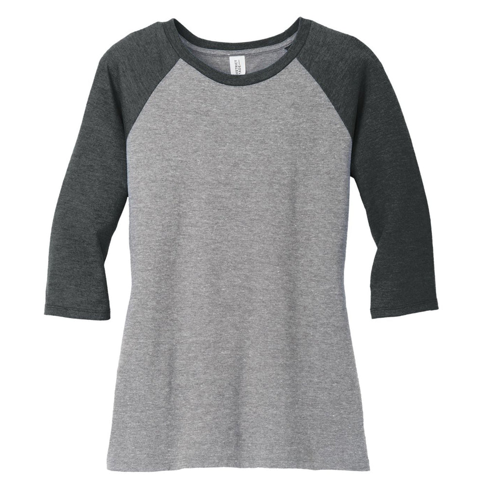 District® Women's Perfect Tri® 3/4-Sleeve Raglan