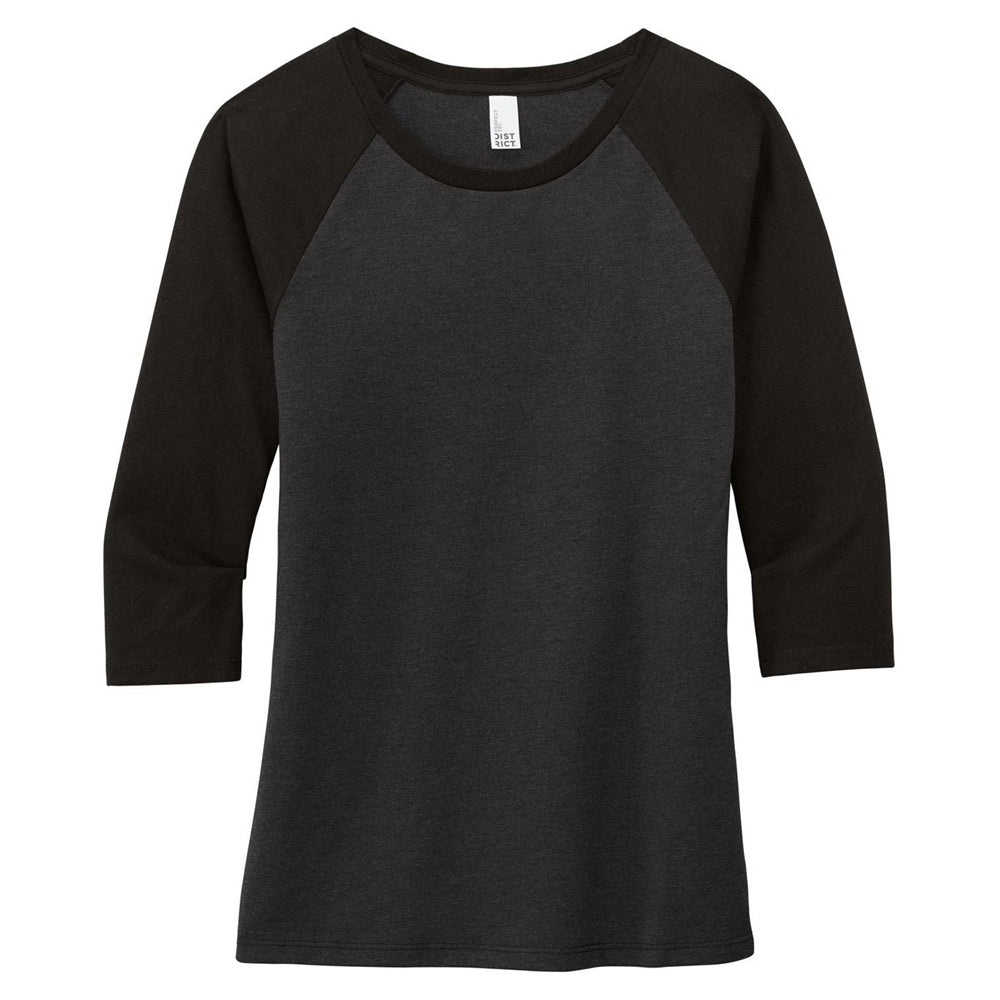 District® Women's Perfect Tri® 3/4-Sleeve Raglan