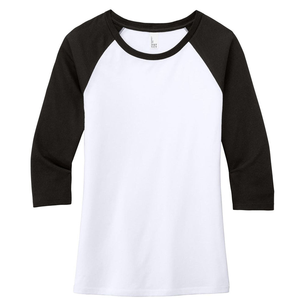 District® Women's Perfect Tri® 3/4-Sleeve Raglan