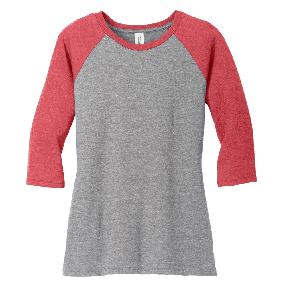 District® Women's Perfect Tri® 3/4-Sleeve Raglan