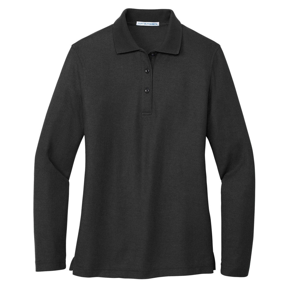 Port Authority® Ladies Silk Touch™ Long Sleeve Polo