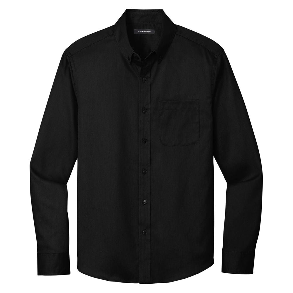 Port Authority® Long Sleeve SuperPro React® Twill Shirt