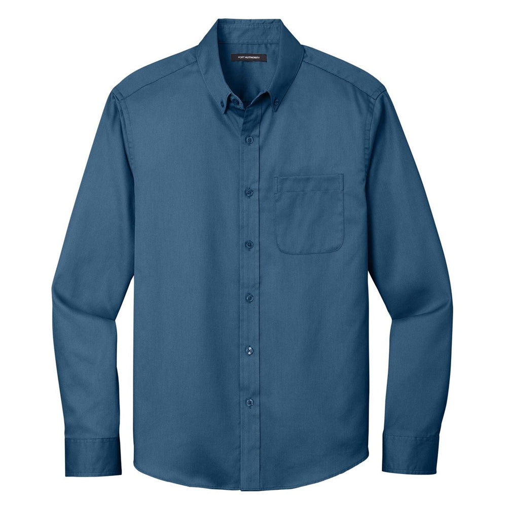 Port Authority® Long Sleeve SuperPro React® Twill Shirt