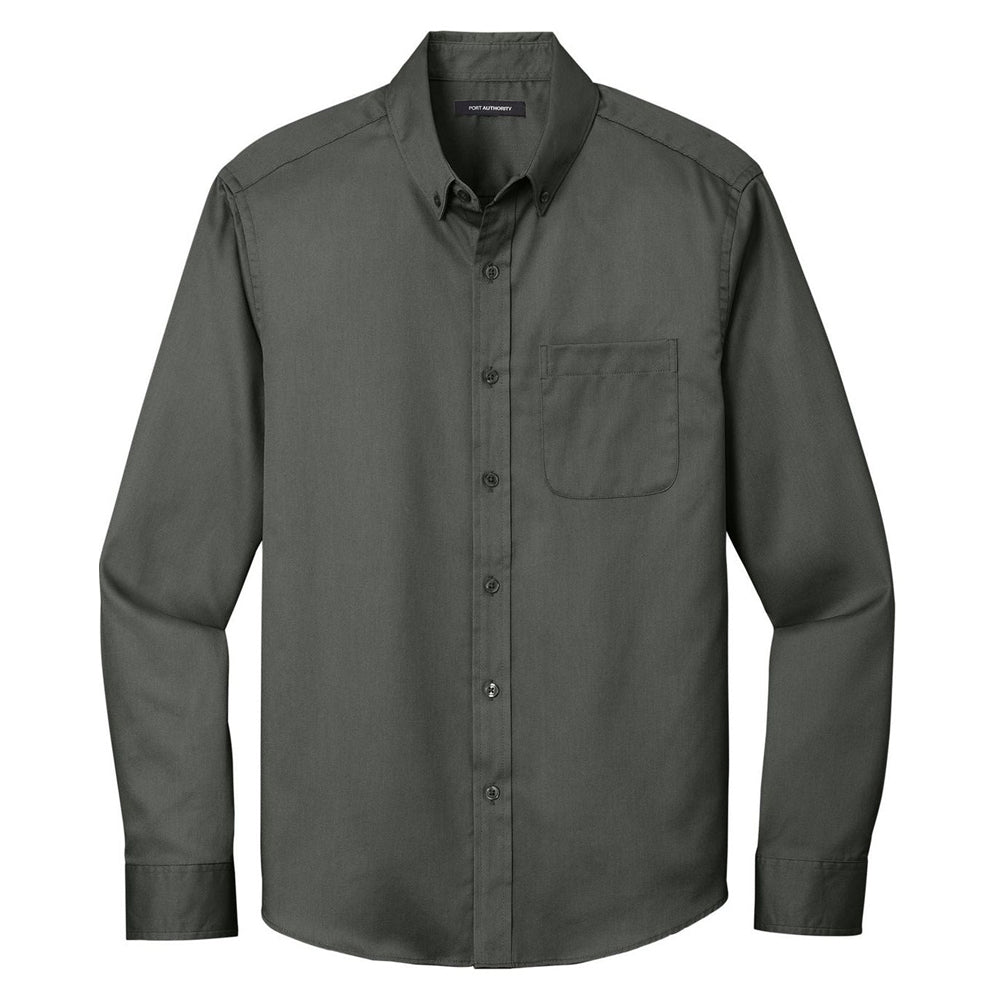 Port Authority® Long Sleeve SuperPro React® Twill Shirt