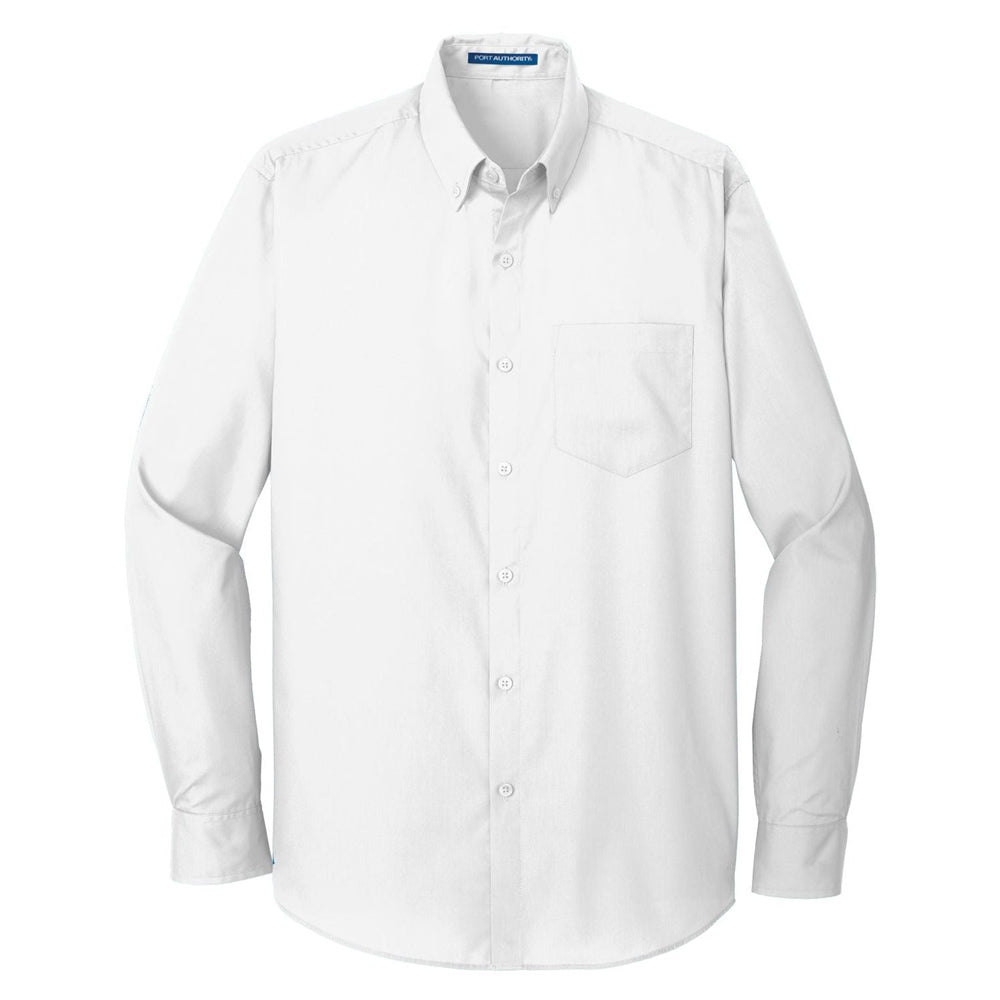Port Authority® Tall Long Sleeve Carefree Poplin Shirt