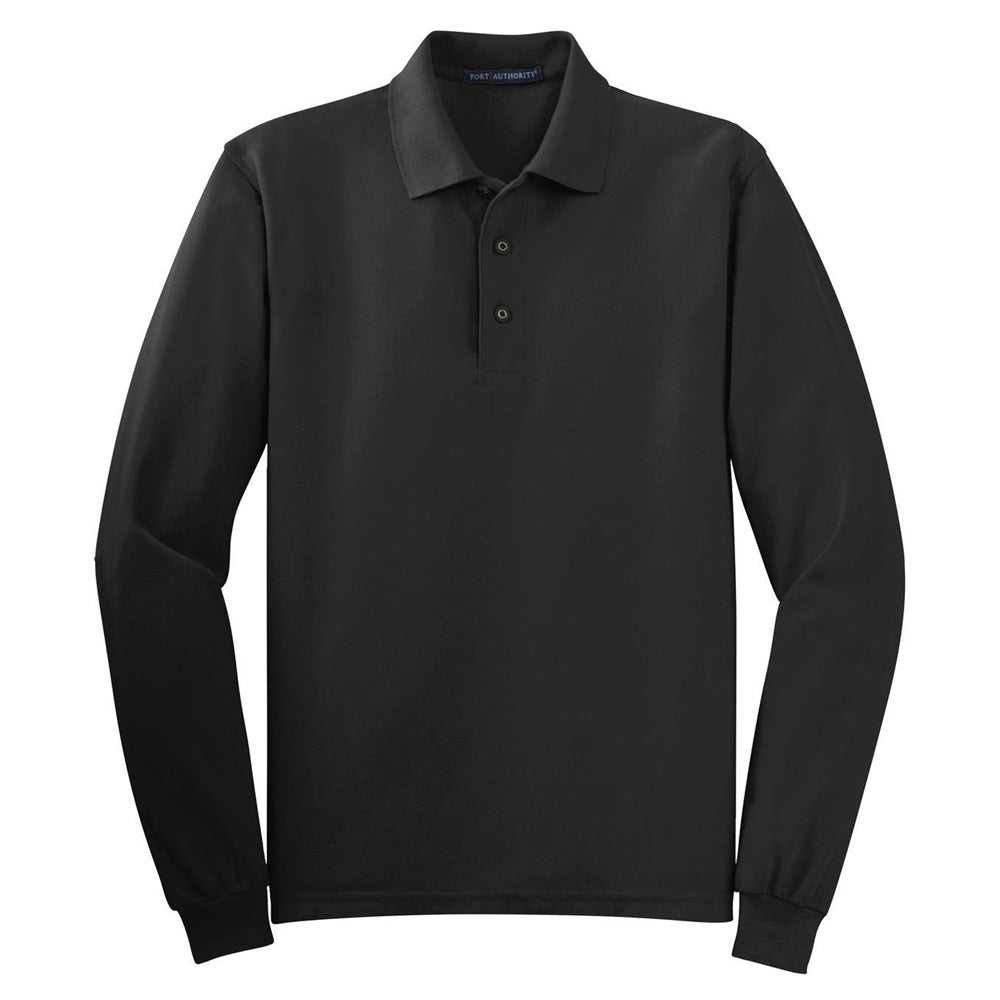 Port Authority® Tall Silk Touch® Long Sleeve Polo