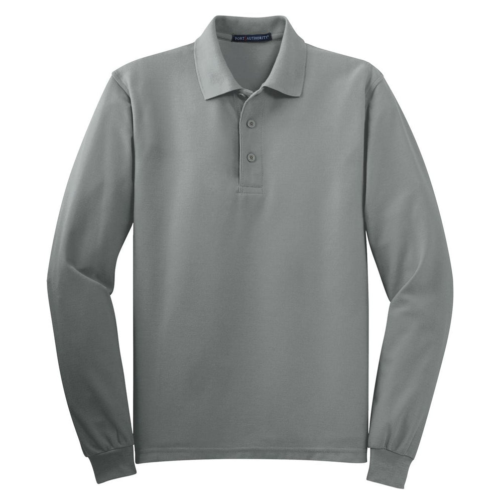 Port Authority® Tall Silk Touch® Long Sleeve Polo