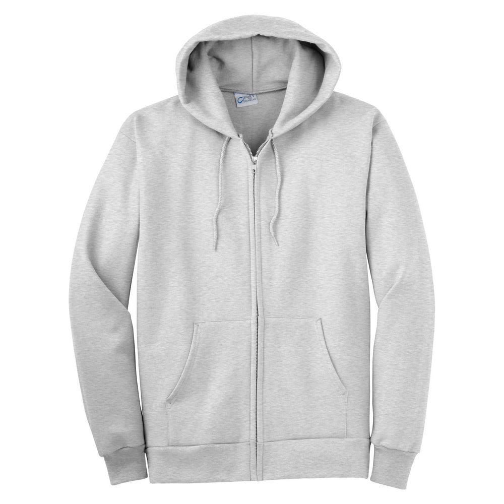 Port & Company® Tall Essential Fleece Full-Zip Hooded Sweatshirt