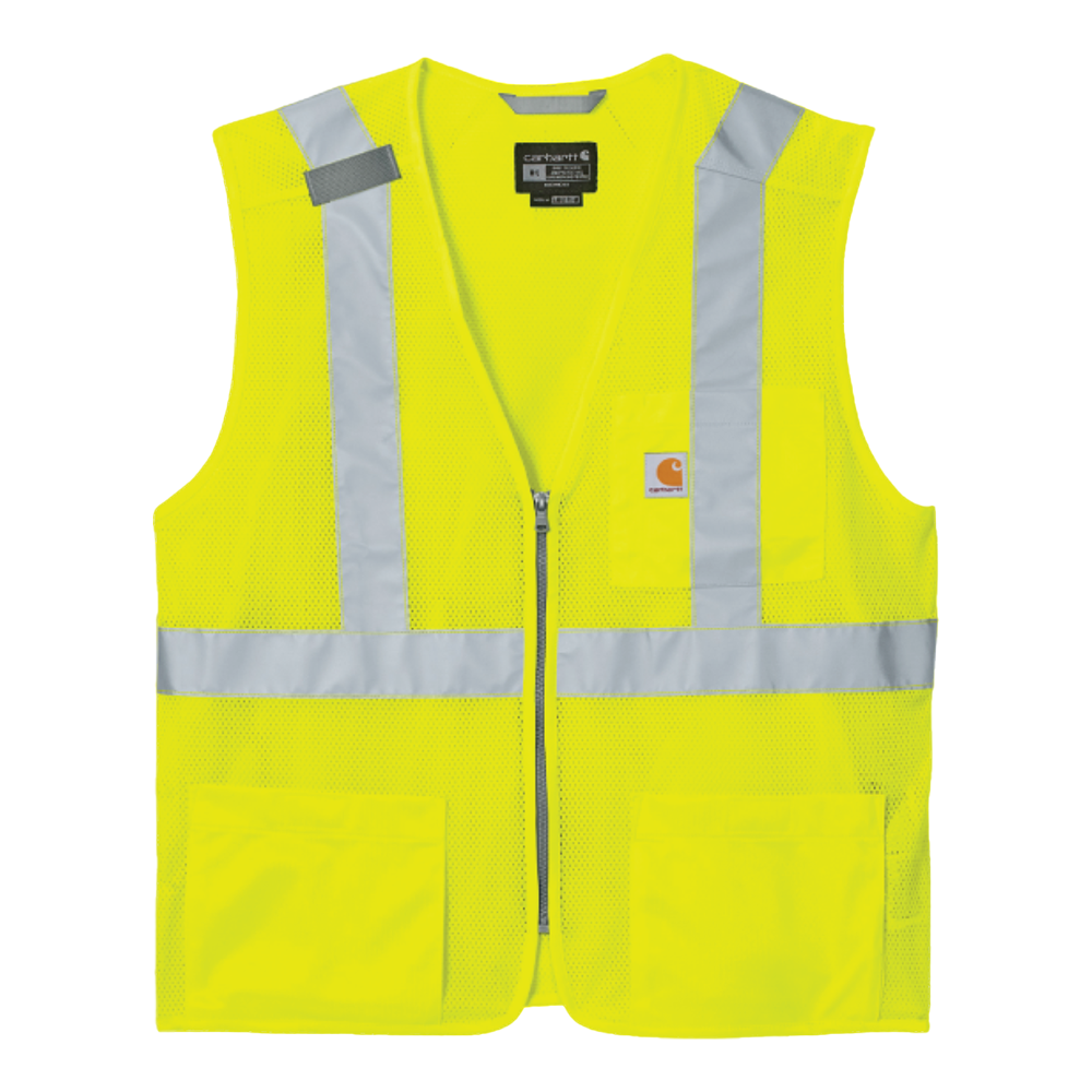 Carhartt ANSI Class 2 Mesh Zip-Front Vest
