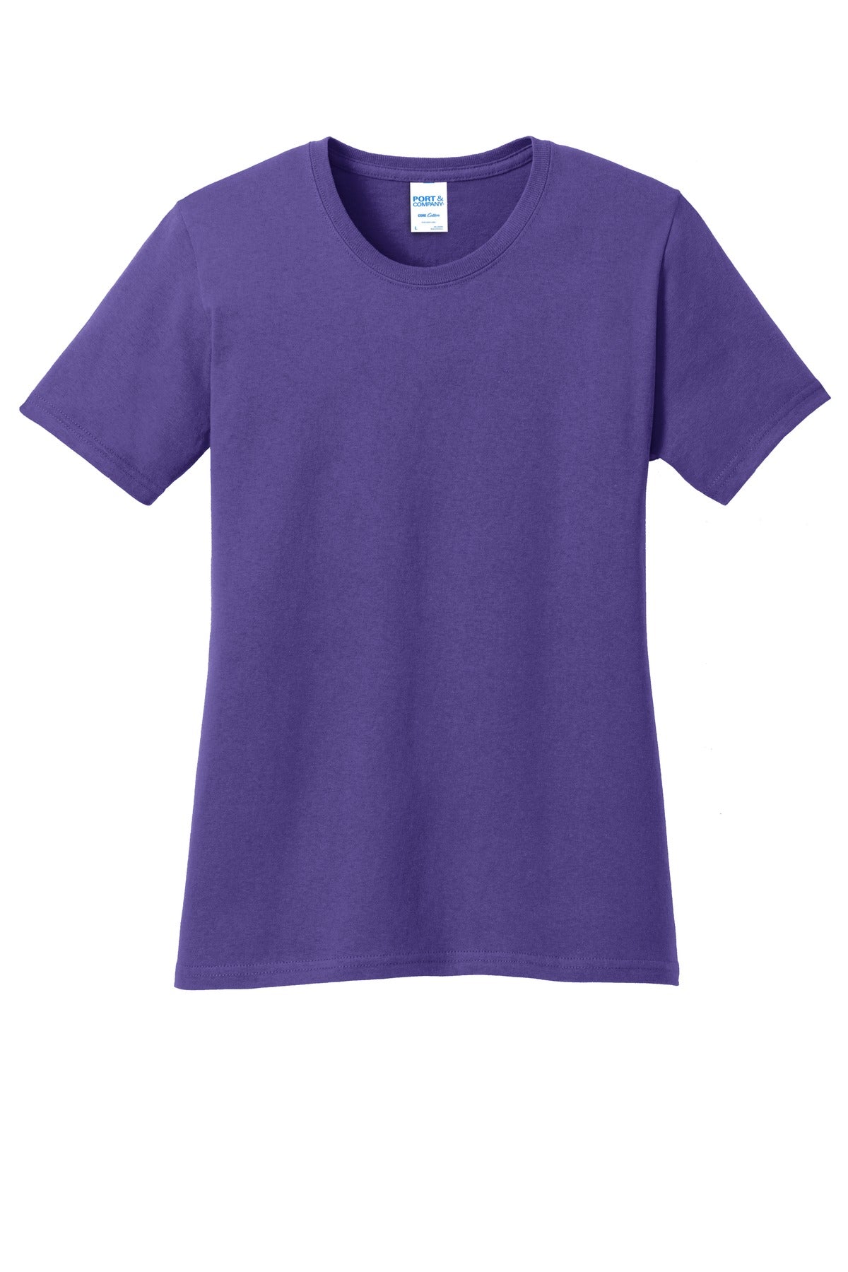 Port & Company® Ladies Core Cotton Tee