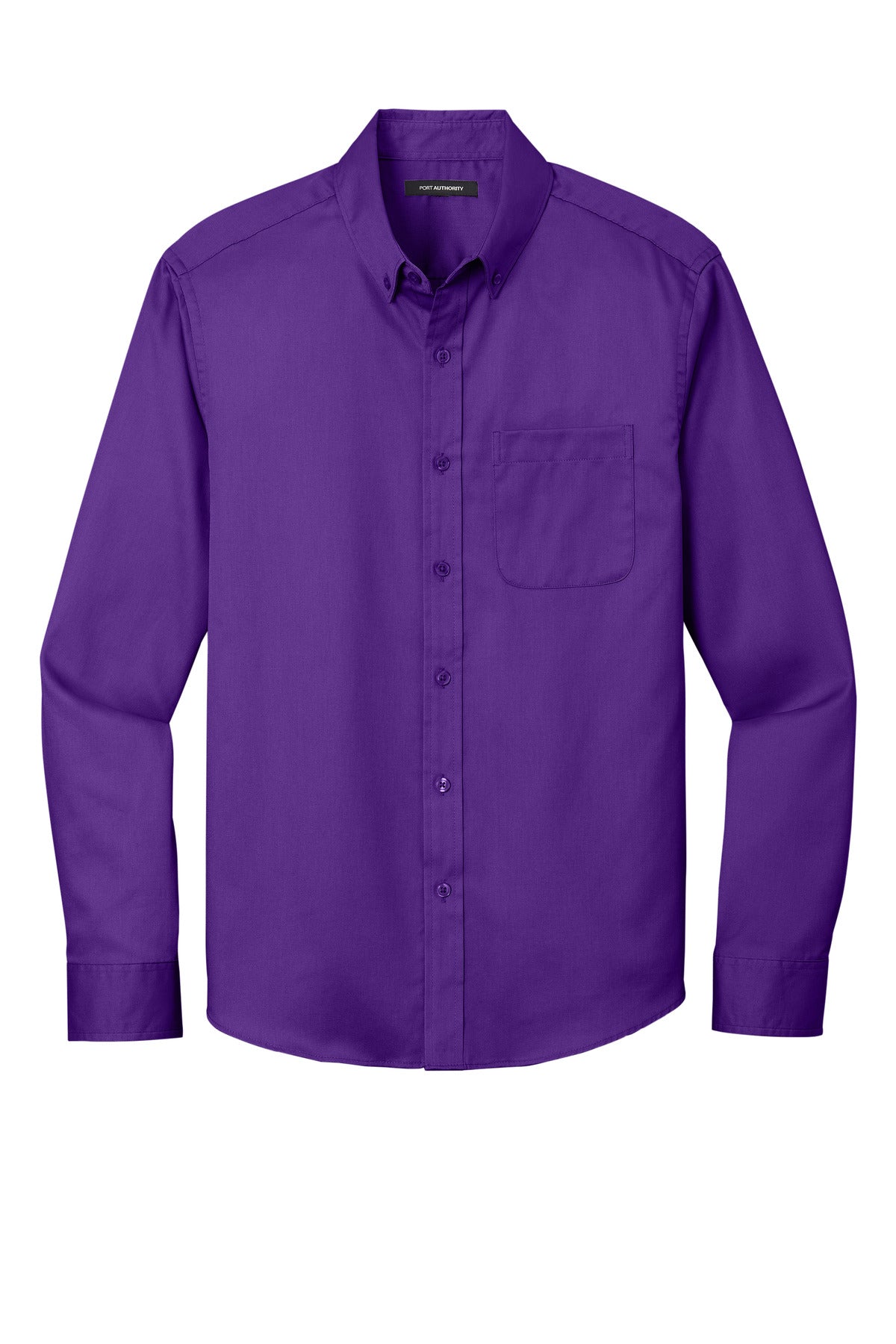 Port Authority® Long Sleeve SuperPro React® Twill Shirt